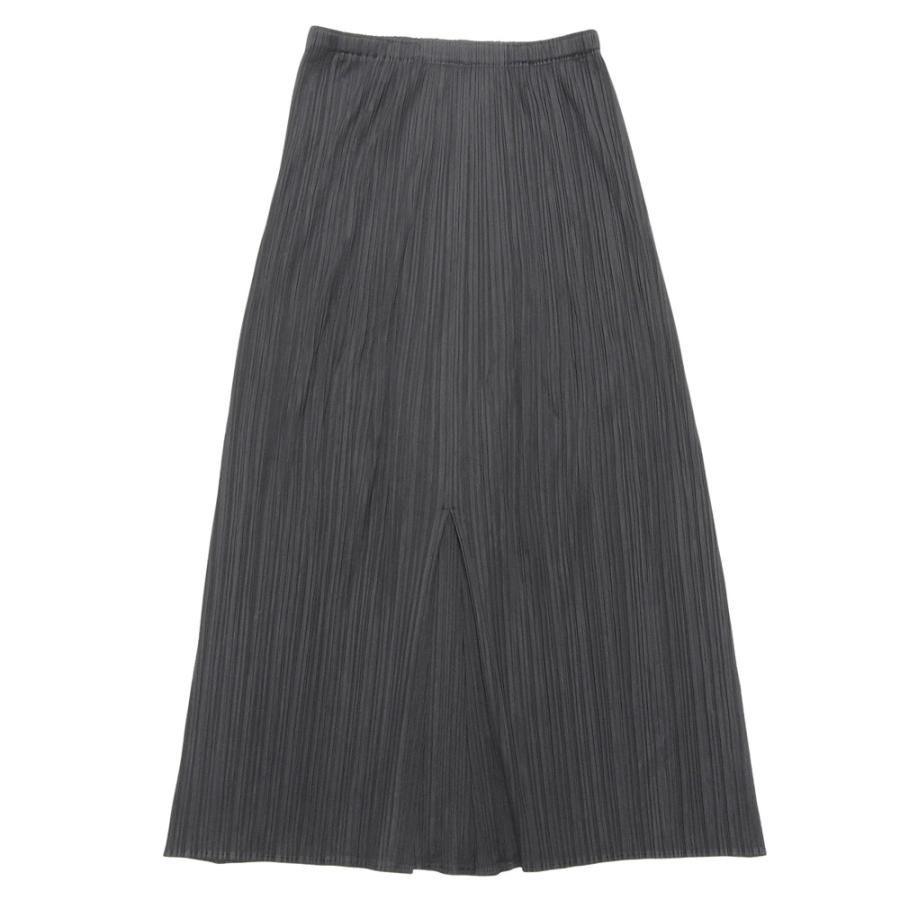 PLEATS PLEASE プリーツプリーズ ロングスカート ブラック 定番 プリーツプリーズPLEATS PLEASE バイアスプリーツスカート 黒3 (K-161440)