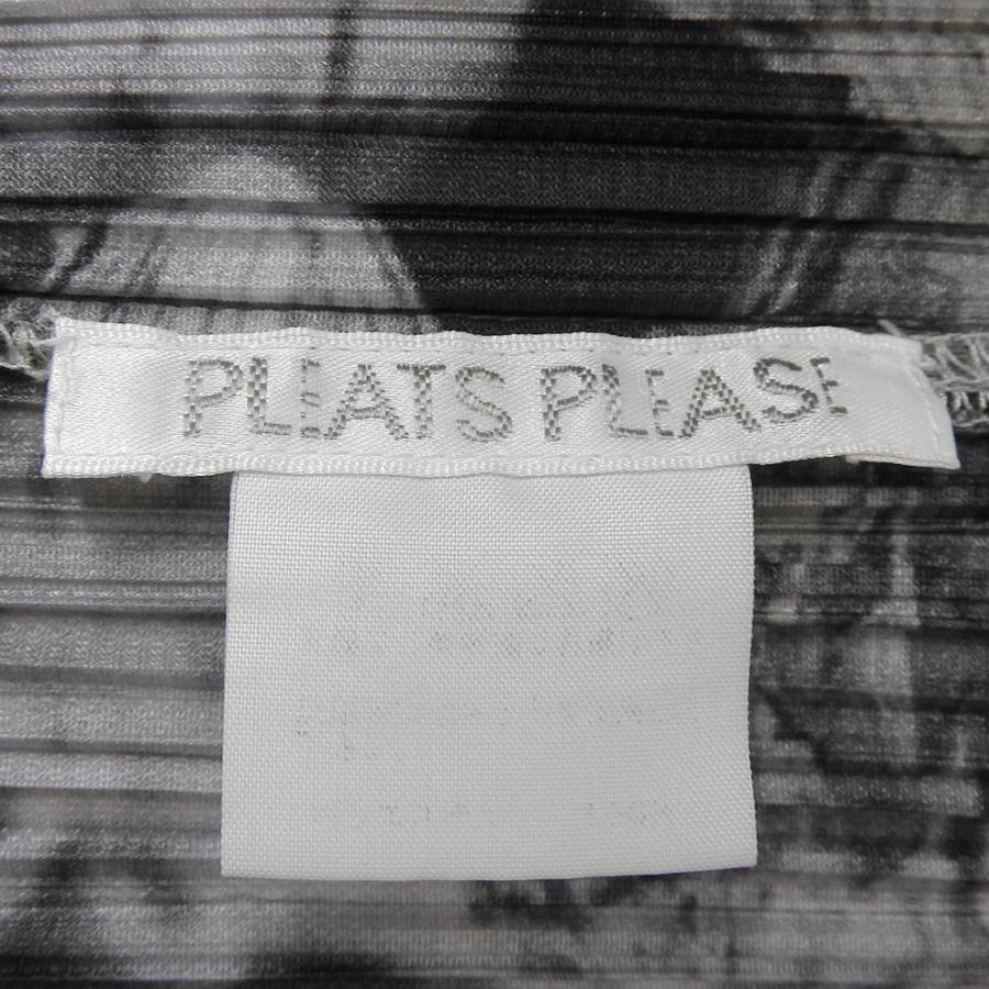 PLEATS PLEASE プリーツプリーズ 木の実 転写プリント プリーツ
