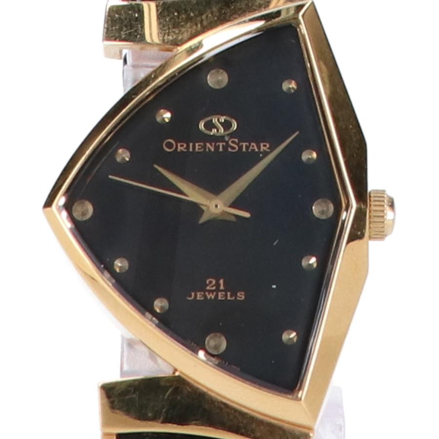 ORIENTSTAR オリエントスター NWAA-AO B2 三角形黒文字盤 手巻き