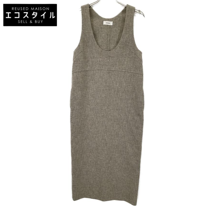 MIESROHE ミースロエ MWFO244073 ツイード コクーン ワンピース  