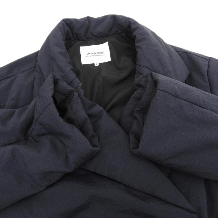 美品 Arpege story アルページュストーリー PADDED テーラード コート