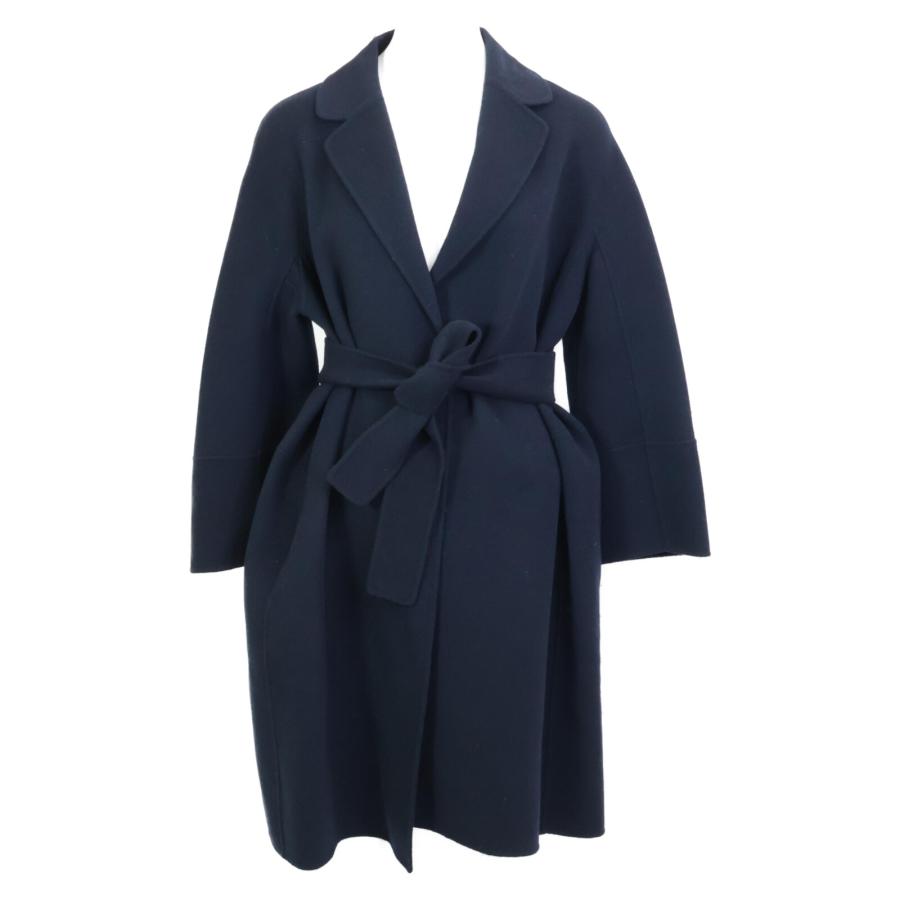 エスマックスマーラ クチートアマーノ ダブルフェイスロングジレ