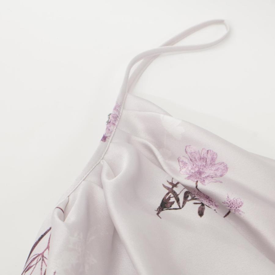 SNIDEL（スナイデル） 25AW ピンク SWFO254186 ドレープナローキャミ