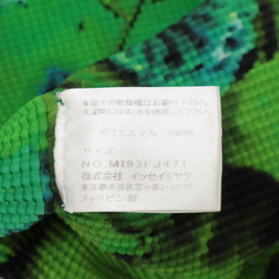 MeISSEYMIYAKE ミーイッセイミヤケ MI93FJ471 グリーン 花柄