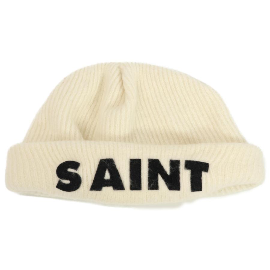 SAINT MICHAEL セントマイケル SM-A23-0000-049 KNIT CAP ロゴ ウール