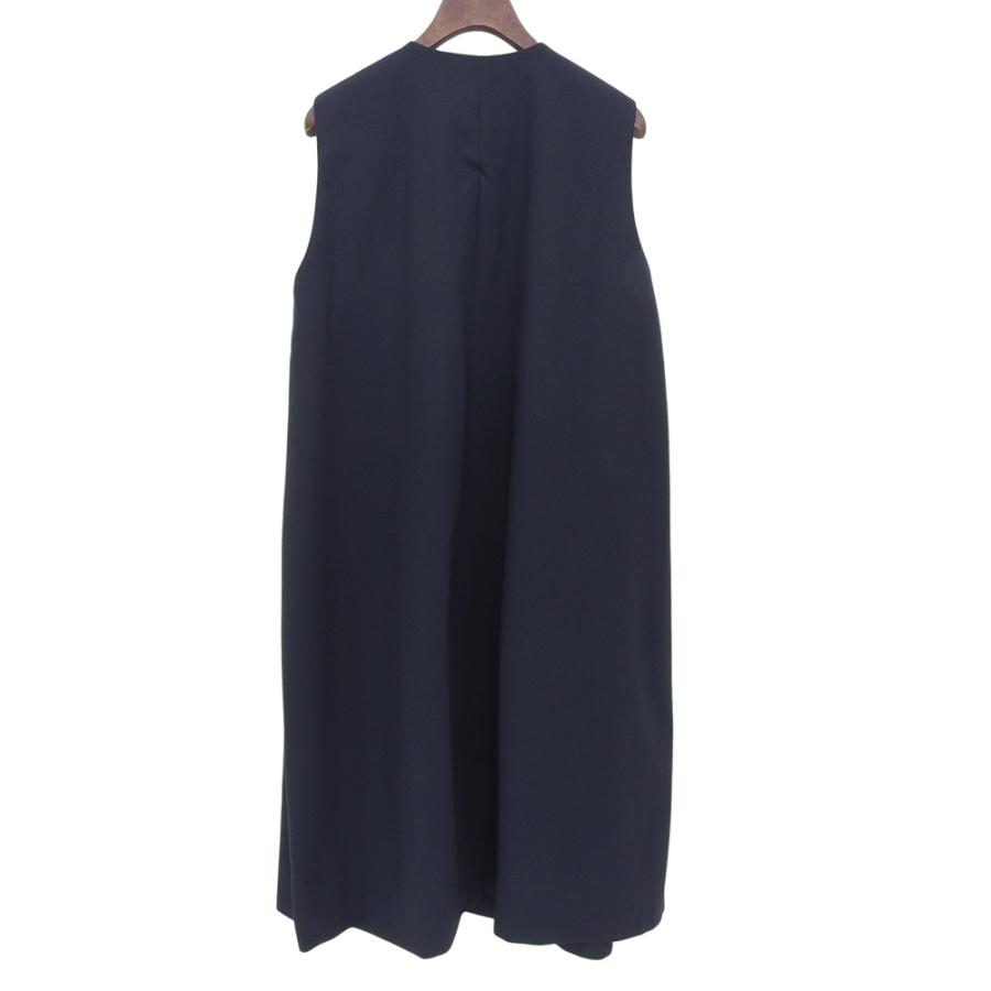 美品 mizuiro ind ミズイロ インド ノースリーブ フロントフライ