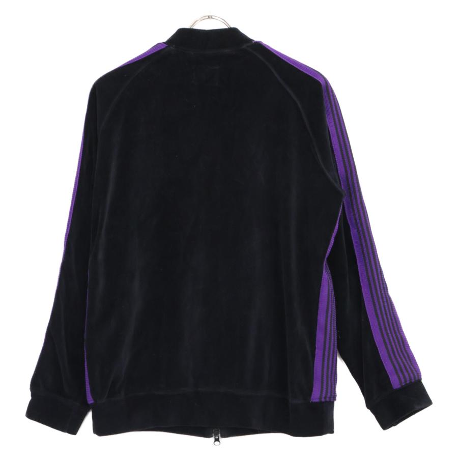 needles ニードルズ ブラック×パープル ベロア トラックジャケット