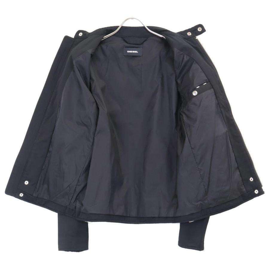 DIESEL（ディーゼル） ブラック ライダースジャケット ブラック S