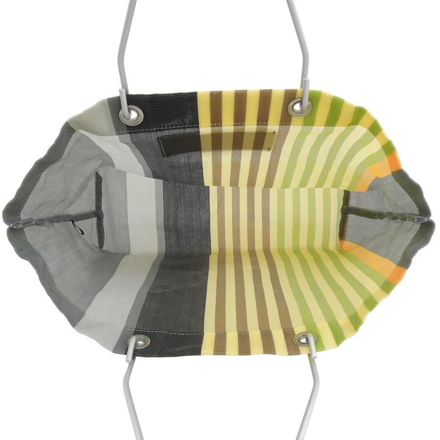 MARNI（マルニ） フラワーカフェ ストライプ メッシュトート ナイロン