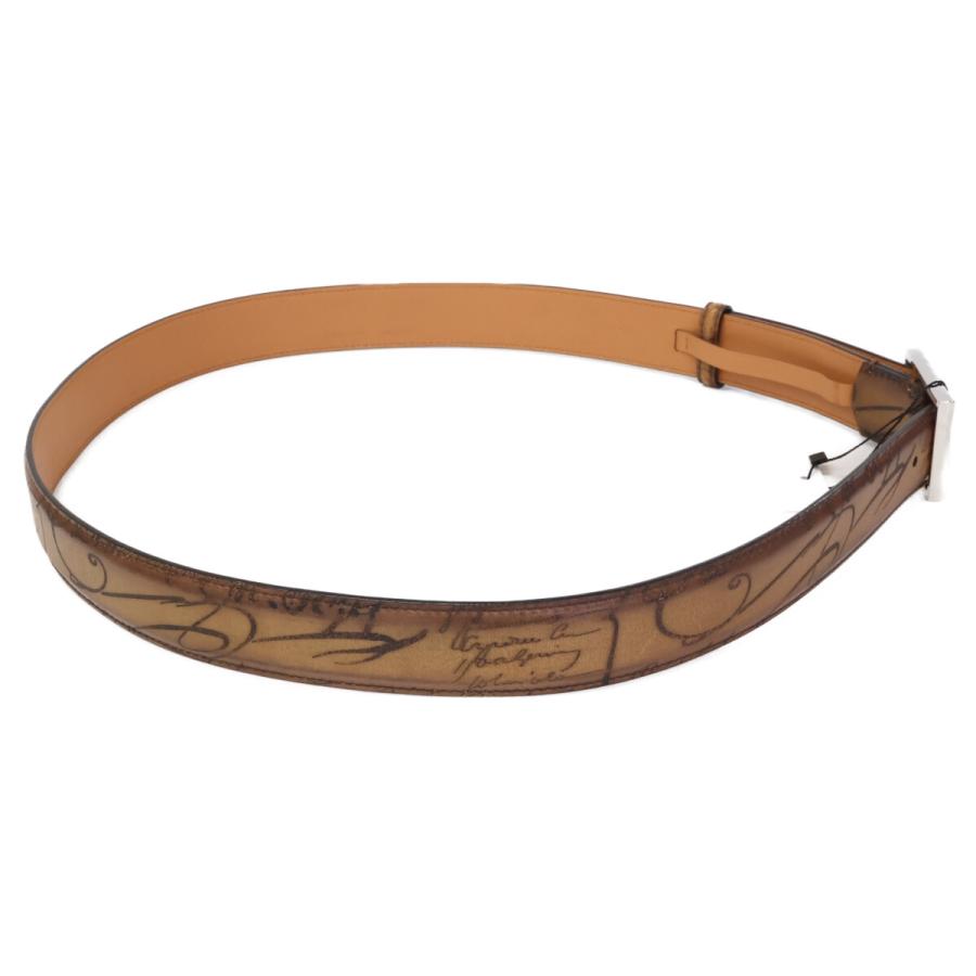 美品 berluti ベルルッティ 23年製 スクリット パティーヌ レザー