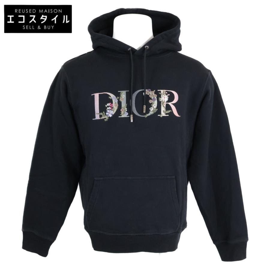ディオール DIOR 113J688A0531 パーカー DIOR ディオール 113J688A0531 フラワーロゴ刺繍 プルオーバー