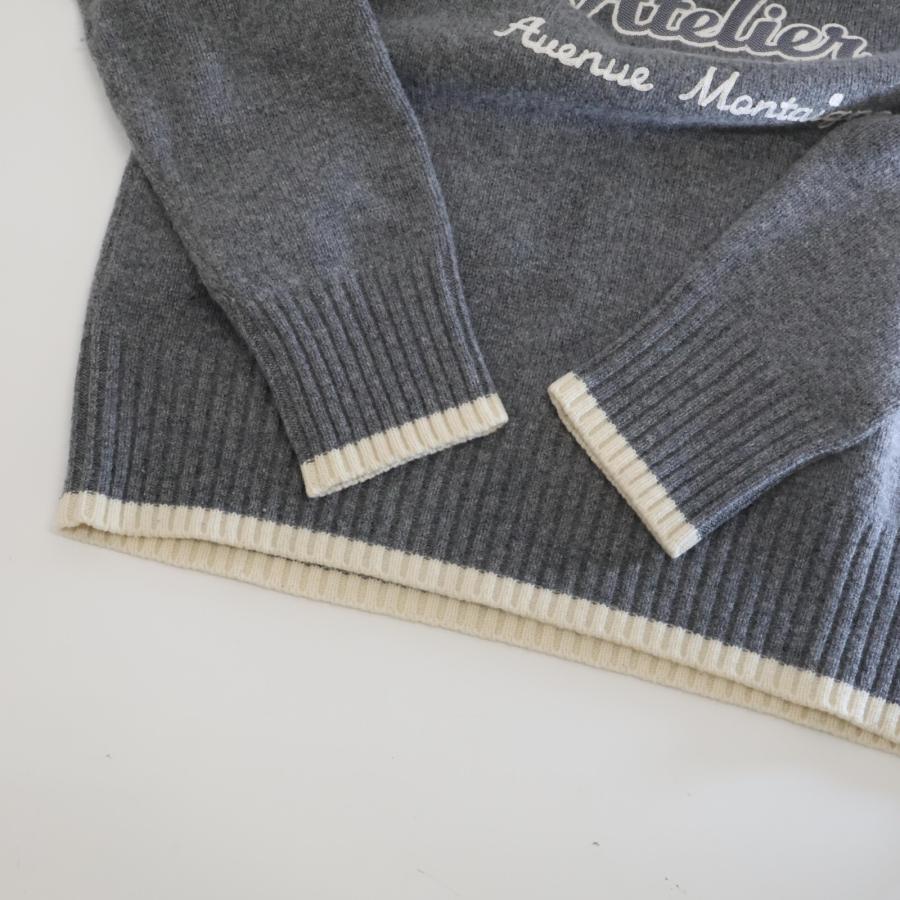 DIOR ディオール 美品 213M640AT298 アトリエロゴ クルーネック