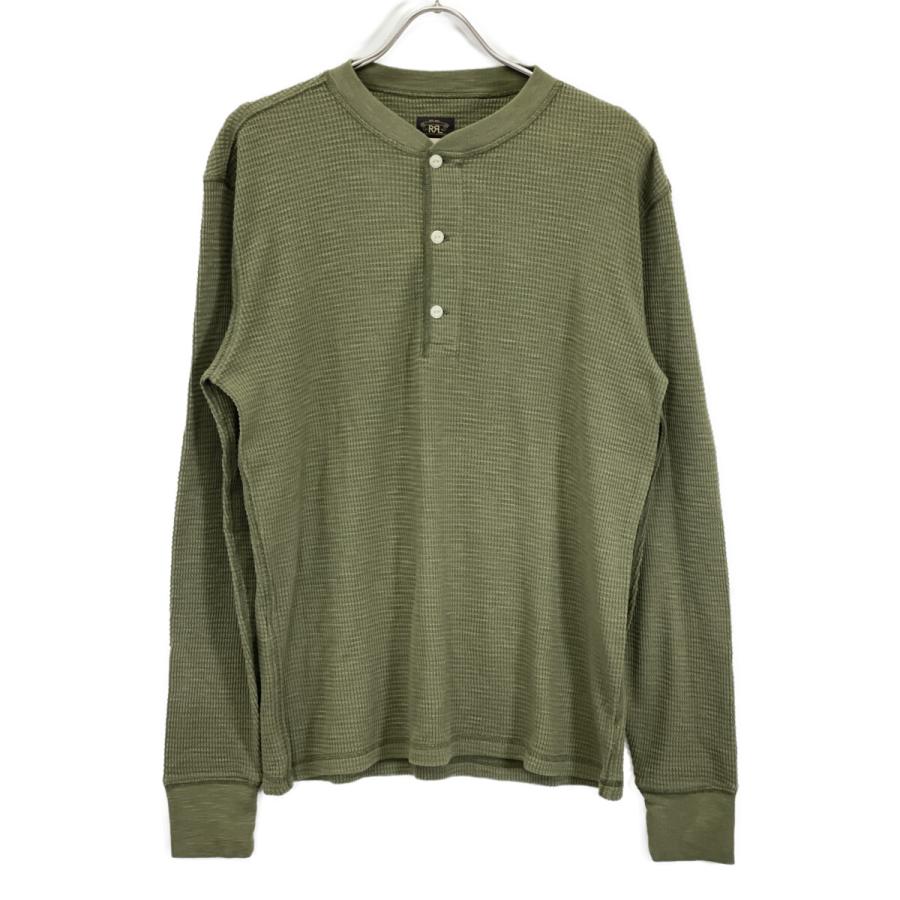 RRL ダブルアールエル サーマル ワッフル ヘンリーネックシャツ