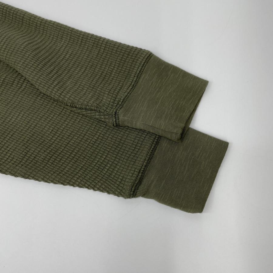 RRL ダブルアールエル サーマル ワッフル ヘンリーネックシャツ