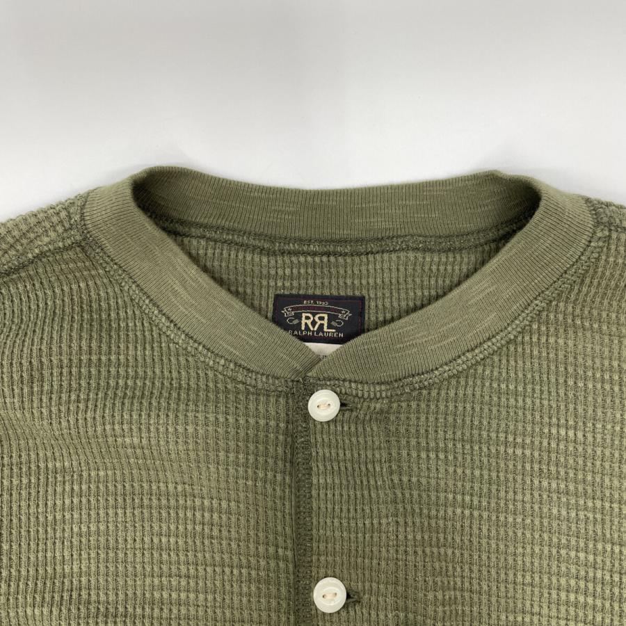 【超希少】RRLヘンリーネックワッフルシャツ POLO RALPH LAUREN（ポロ・ラルフローレン） ポロ ラルフローレン