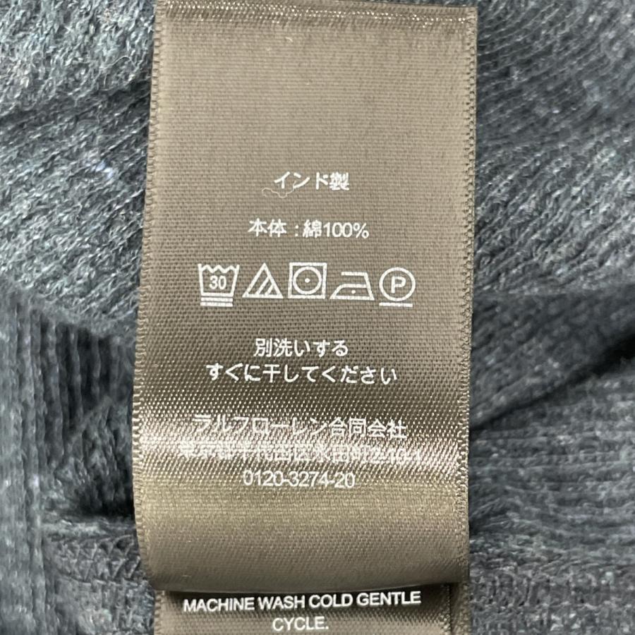 RRL ダブルアールエル 美品 サーマル ワッフル ヘンリーネックシャツ