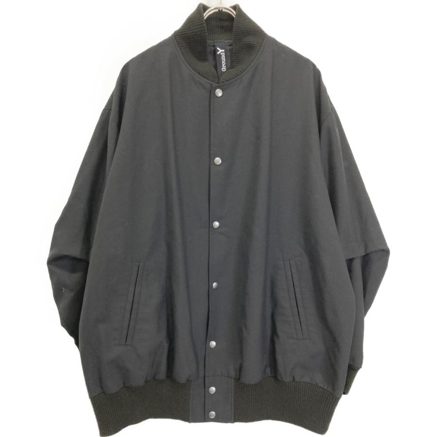 Ground Y グラウンドワイ ブラック GE-J04-100 Gabardine Tuck Sleeves