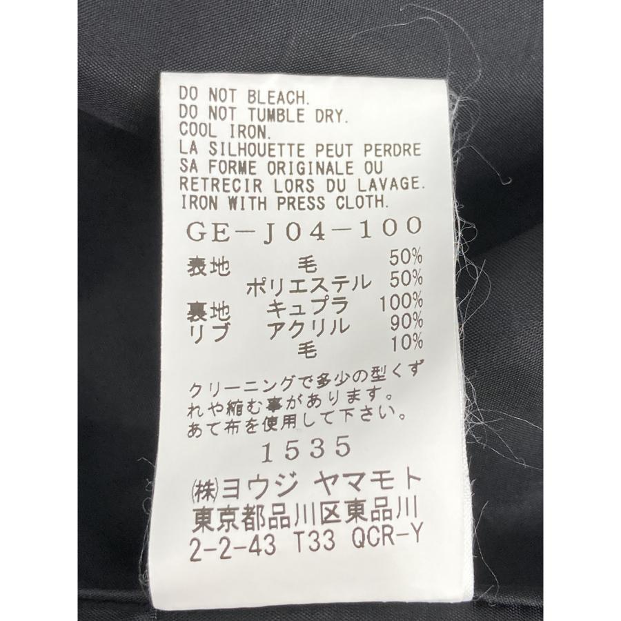 Ground Y グラウンドワイ ブラック GE-J04-100 Gabardine Tuck Sleeves