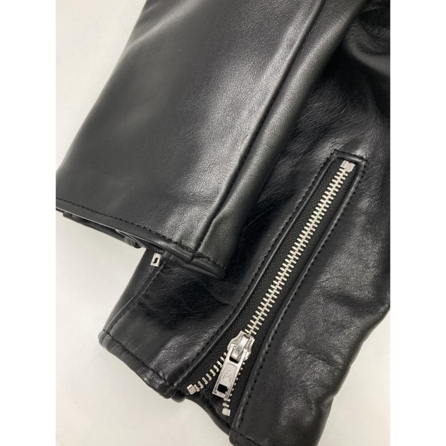 666 666トリプルシックス ブラック LETHER WARE ライダース