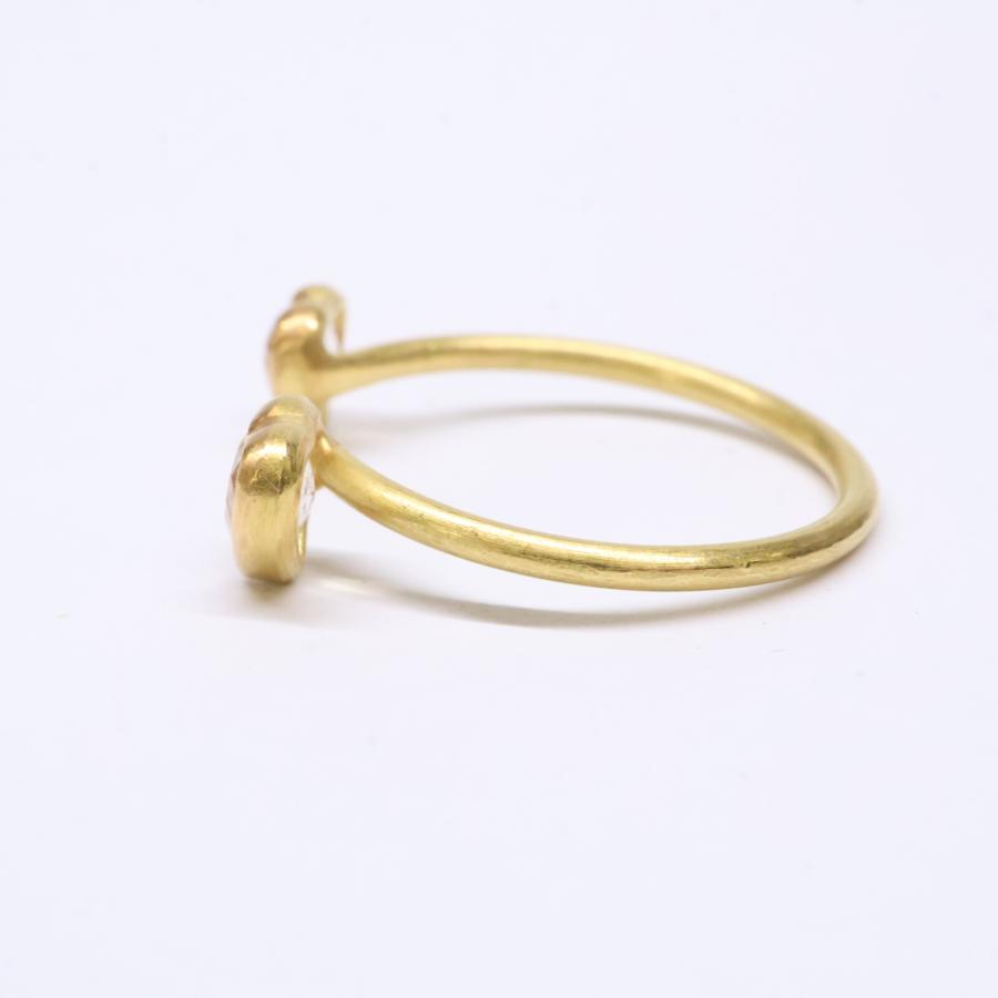 パワマリーエレーヌドゥタイヤック　デュエットリング Marie-Helene de Taillac マリーエレーヌドゥタイヤック 22K 0.61ct