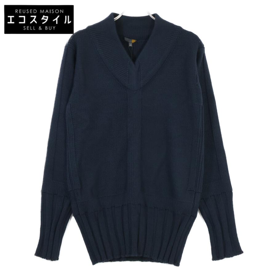 FENDI（フェンディ） PKKETC22 ネイビー ミドルゲージ リブニット