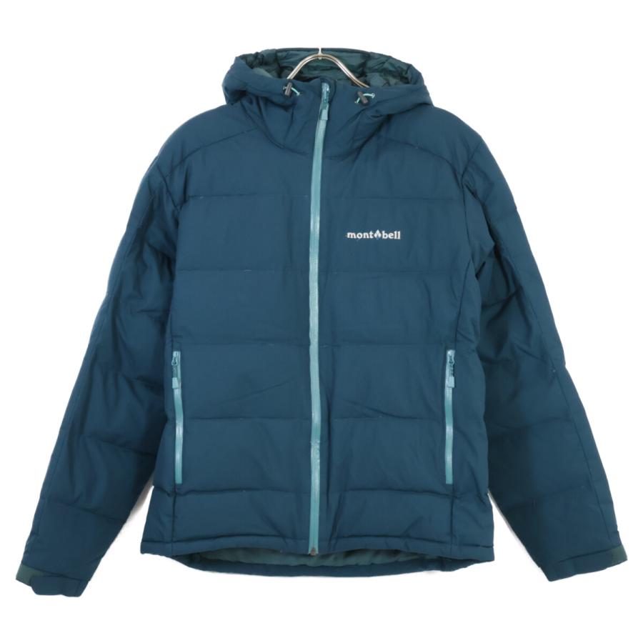 モンベル L パーマフロストライトダウンパーカ ダウンジャケット ネイビー 試着のみモンベルパーマフロストライトダウンパーカmont-bell