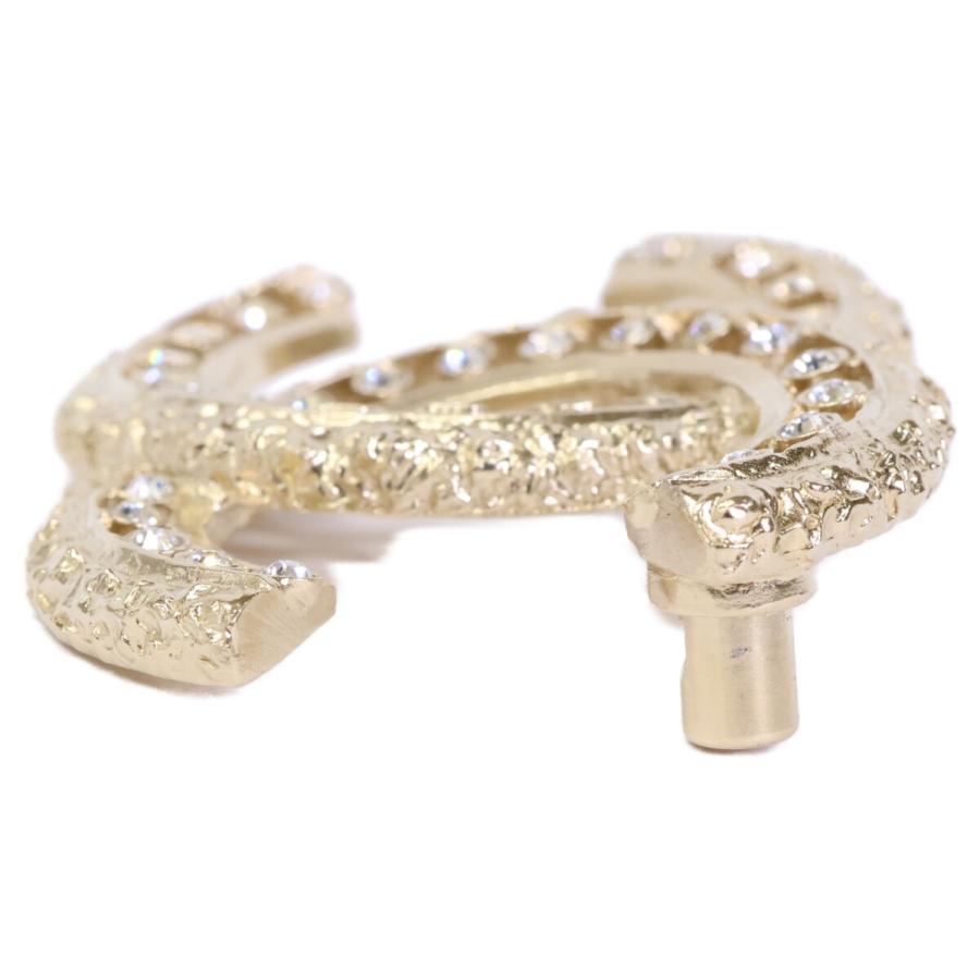 CHANEL（シャネル） 美品 P22C ココマーク ラインストーン ブローチ