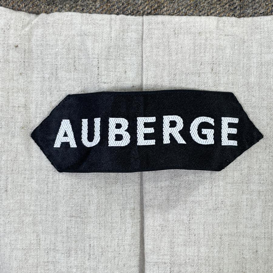 AUBERGE オーベルジュ CHARIOT 御者コート ダブルブレスト グレー 44