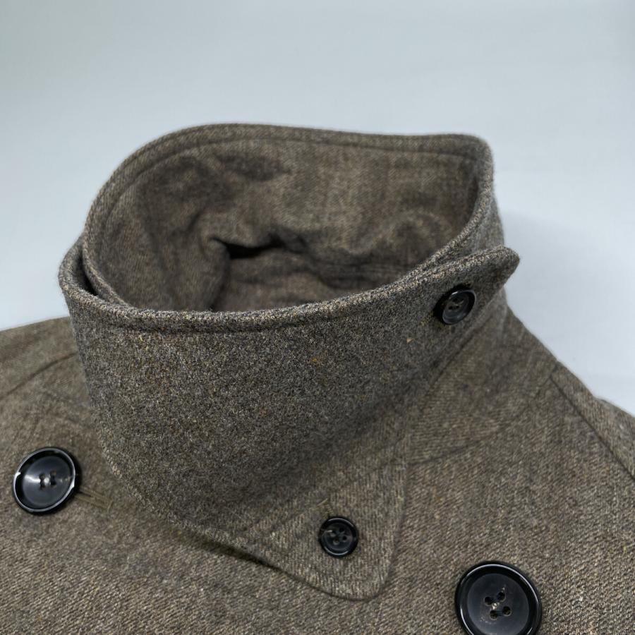 AUBERGE オーベルジュ CHARIOT 御者コート ダブルブレスト グレー 44