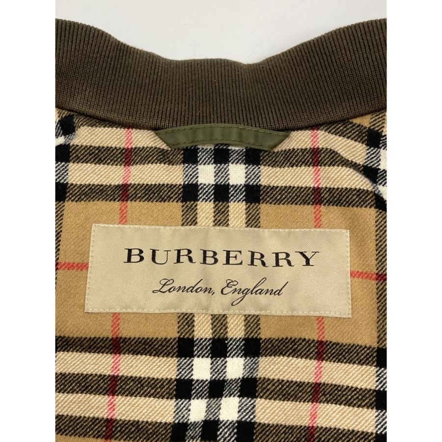 BURBERRY バーバリー MA-1 ブルゾン ボンバージャケット 未使用品□BURBERRY/バーバリー 8054485 バックロゴプリント WZIP 中綿