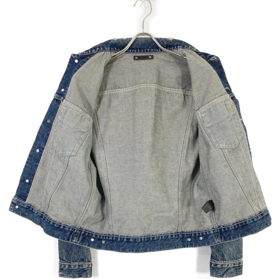 MINEDENIM マインデニム 3rd USED加工 デニムジャケット インディゴ 2