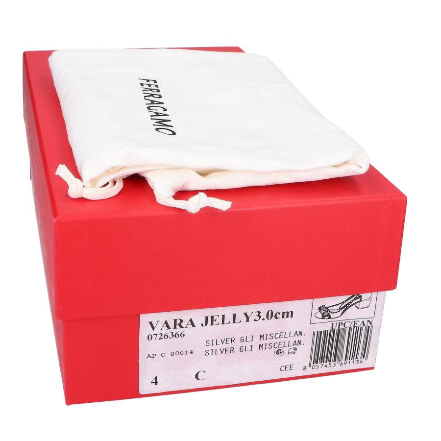 良品　フェラガモ　パンプス　JELLY ラバー　ヴァラリボン FERRAGAMO（フェラガモ） パンプス JELLY 688557 レディース ラバー