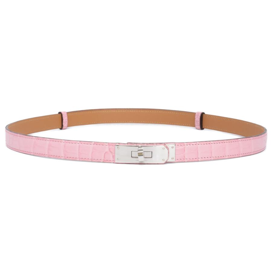 HERMES エルメス D刻印 アリゲーター ケリーベルト18 ベルト