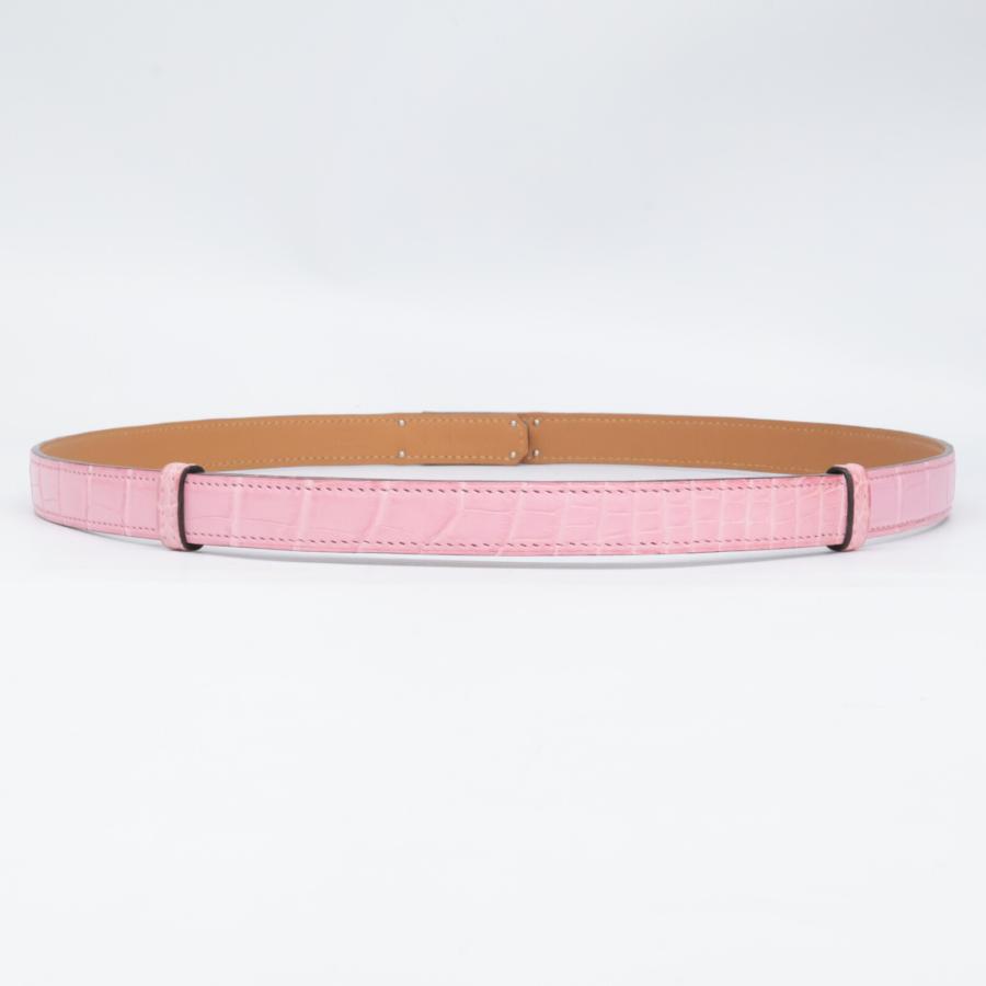 HERMES エルメス D刻印 アリゲーター ケリーベルト18 ベルト