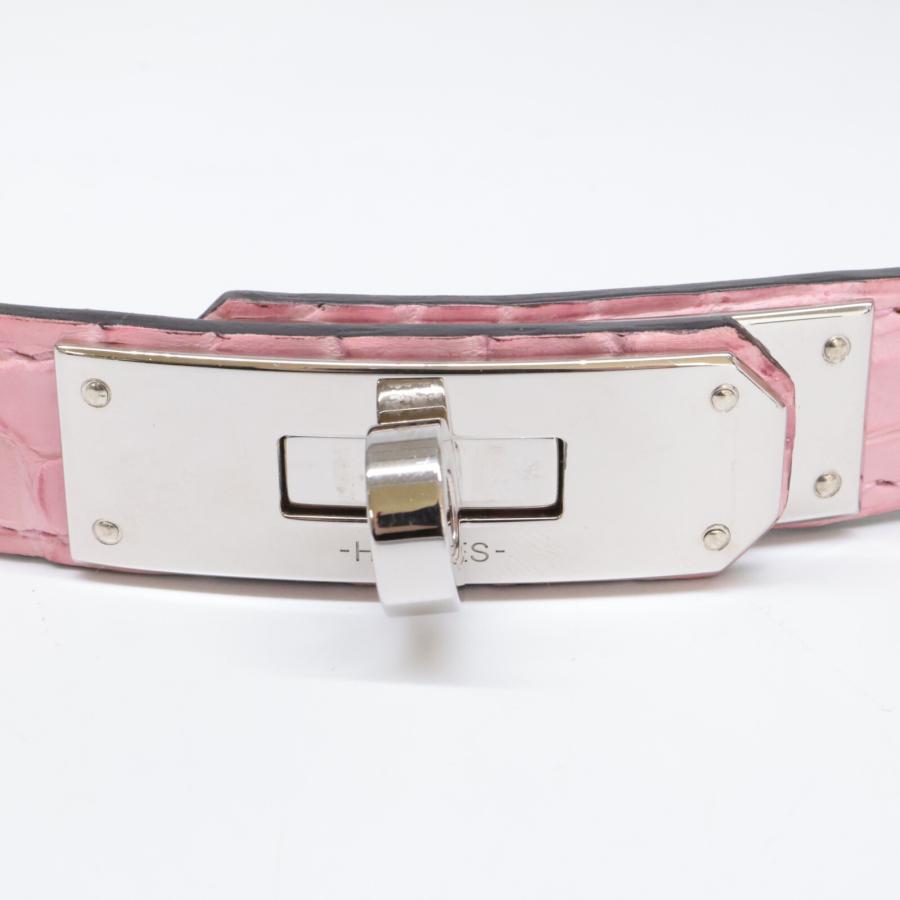 HERMES エルメス D刻印 アリゲーター ケリーベルト18 ベルト