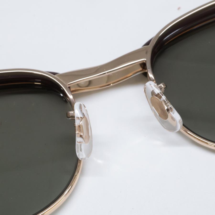 専用NEEDLESニードルスSAMUELサミュエル跳ね上げ式サングラスTAUPE ニードルズ“跳ね上げ”レンズの定番サングラス「サミュエル」にべっ甲