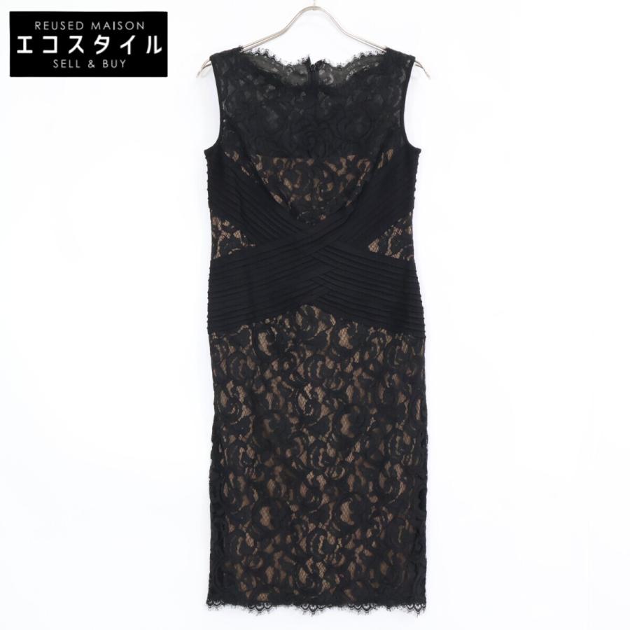 TADASHI SHOJI タダシショージ 6L1449M ブラック レース ドレス