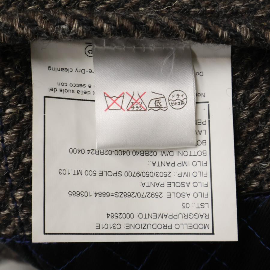 BOGLIOLI ボリオリ C3101E DOVERドーヴァー ツイード チェスターコート