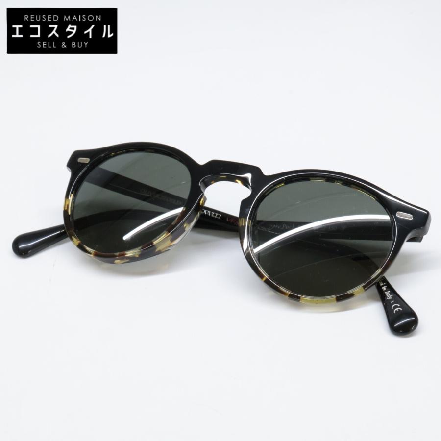 未使用級 OLIVER PEOPLES×PORTER 折畳サングラス ケース付き OLIVER PEOPLES x PORTER(オリバーピープルズ x ポーター) SUNGLASSES