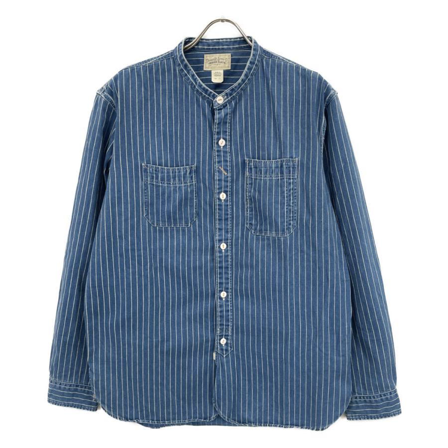 RRL ダブルアールエル インディゴクロス ウォバッシュストライプ