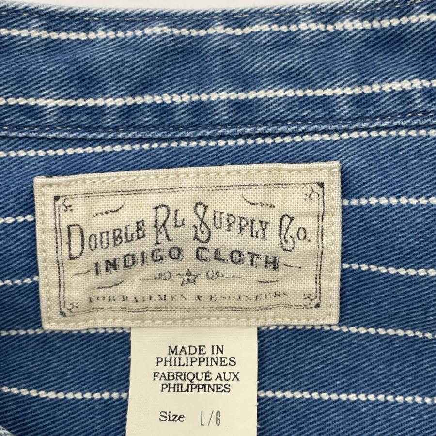RRL ダブルアールエル インディゴクロス ウォバッシュストライプ
