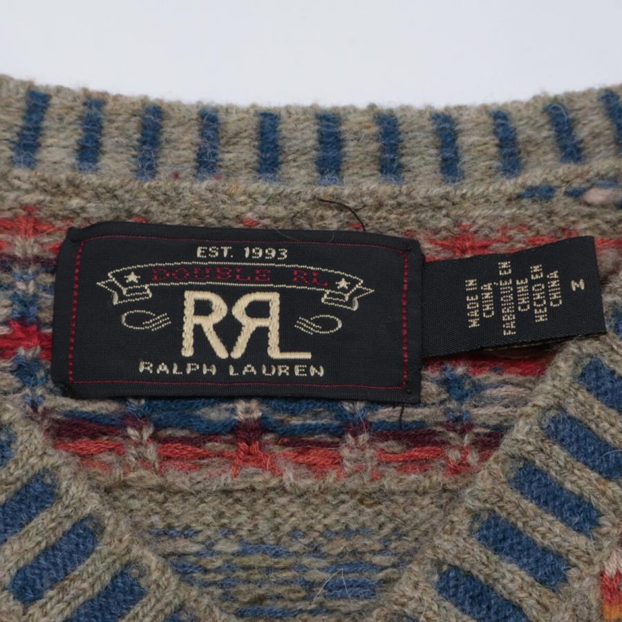 美品 RRL 初期 ダブルアールエル ノルディックセーター ニット M 希少 美品 RRL 初期 ダブルアールエル ノルディックセーター ニット M 希少