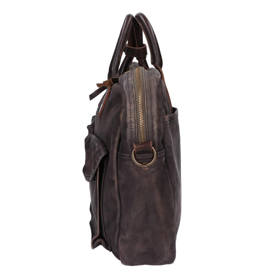 RRL ダブルアールエル ヴィンテージ加工 オールレザー 2WAY ビジネス