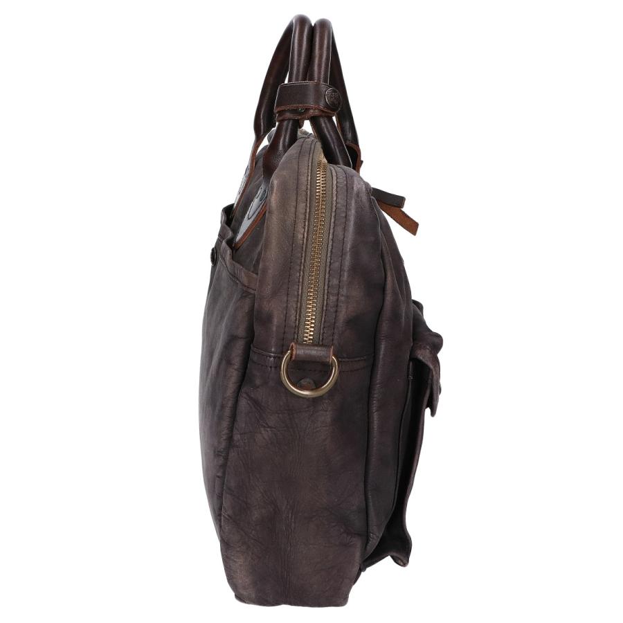 RRL ダブルアールエル ヴィンテージ加工 オールレザー 2WAY ビジネス