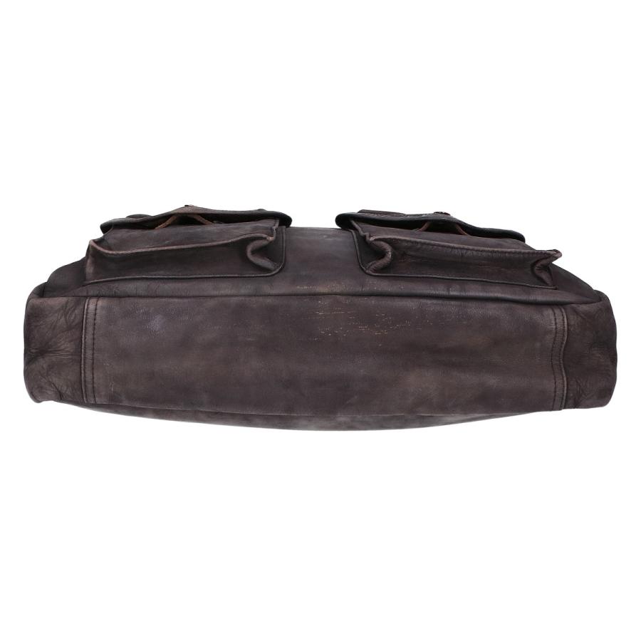 RRL ダブルアールエル ヴィンテージ加工 オールレザー 2WAY ビジネス