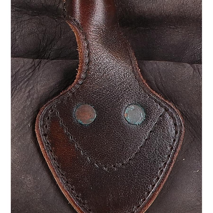 RRL ダブルアールエル ヴィンテージ加工 オールレザー 2WAY ビジネス