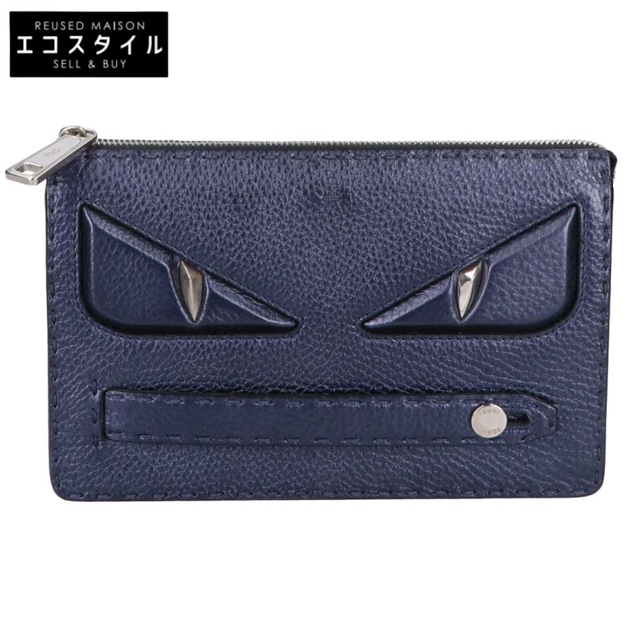 FENDI（フェンディ） 美品 7VA350 モンスター バグズアイ セカンド