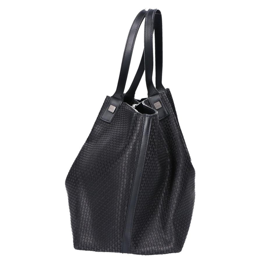 美品/ SERAPIAN セラピアン STEPAN製 SECRET トートバッグ ブラック