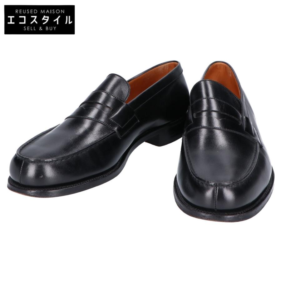 【新品未使用】J.M. WESTON ウエストン ゴルフ ブラックカーフ 6E J.M.WESTONのボックスカーフ版「ゴルフ」レビュー【サイズ7.5B】前略