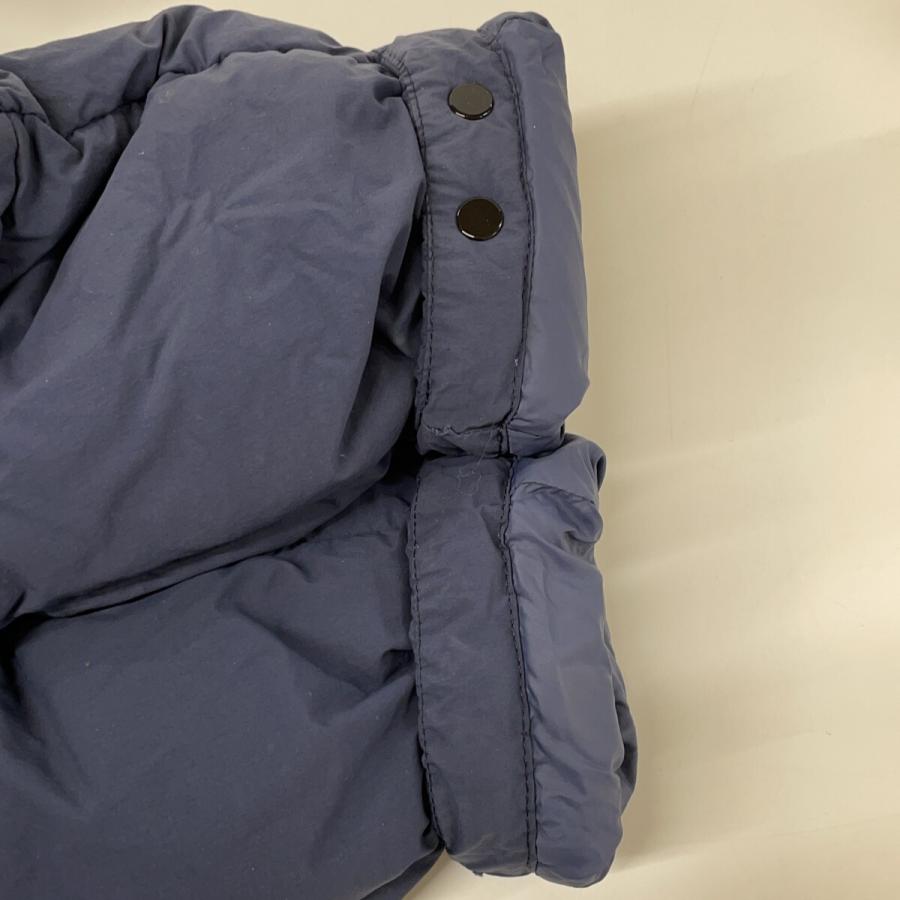 STONE ISLAND ストーンアイランド ネイビー 651546332-A FUR COLLAR DOWN グレー M ジャケット ナイロン メンズ 中古の画像